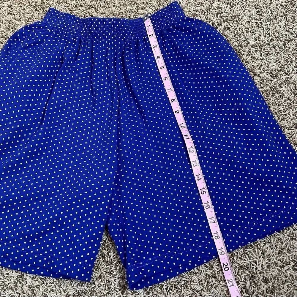 VINTAGE 80s-90s Marisa Christina‎ Mom Shorts Culottes Polka Dot Medium Pull On